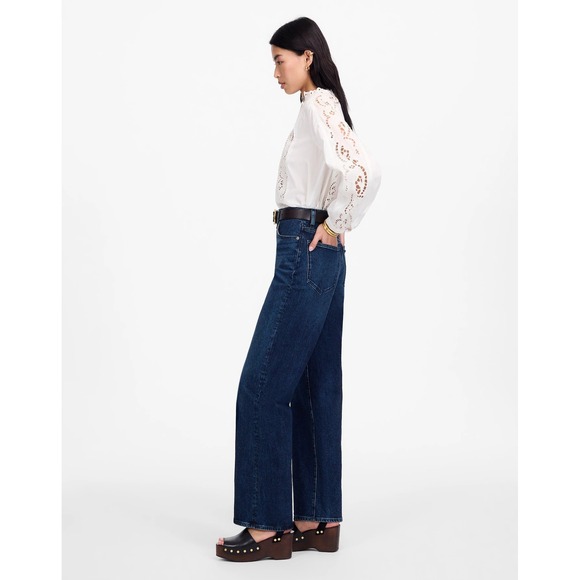 NWT Madewell The Perfect Vintage Wide Leg Jean 24 High Rise‎ Denim NS895 - Picture 4 of 15